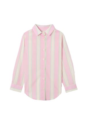 Camicia Mini Brigitte in popeline di cotone SAINT BARTH KIDS | BRIG00300897L
